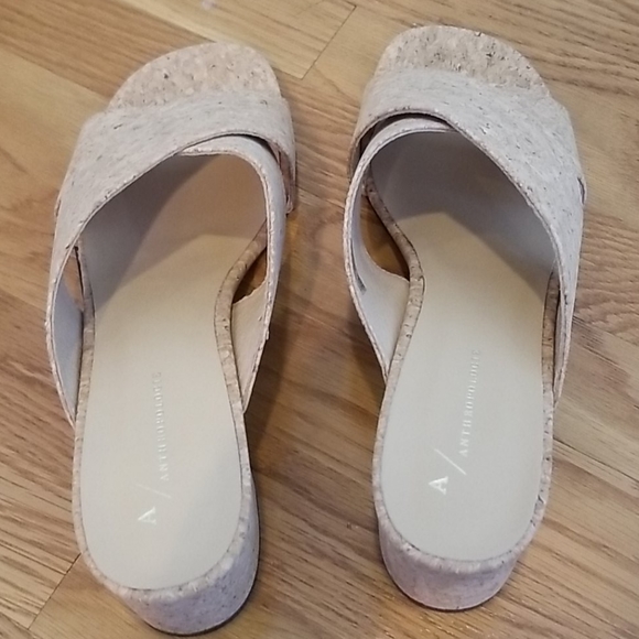 NWT Anthro cork sandals sz 41 - Picture 2 of 5